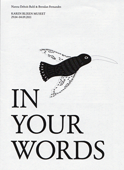 in your words